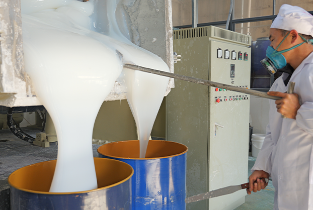 manufacturing silicone inks